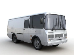 Truck 120210-11 on the basis of PAZ - 3205