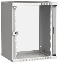 LWE3-15U64-GF ITK Cabinet LINEA WE 15U 600x450mm door glass grey