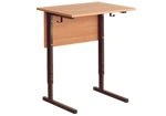 Pupils' desks adjustable single-seater type II adjustable numbers 3-7, 3-5, 5-7 models SU-R1-¹3-7, SU-R1-¹3-5, SU-R1-¹5-7.