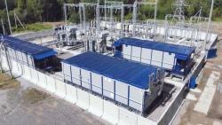 Complete transformer and distribution substations in sandwich shell with capacity up to 3150 kVA for voltage up to 35 kV