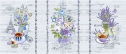 Articles of linen made of cotton (waffle) fabrics for adults, trade mark "Milanika": towels