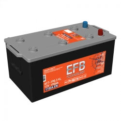 Lead-acid starter battery TUBOR EFB 6ST-190.3(4) VL (EN)