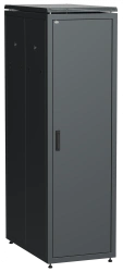 LN05-42U61-M ITK Network cabinet 19" LINEA N 42U 600x1000 mm metal front door black