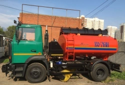 Road combined machine KO-713N-41 (on the basis of chassis MAZ-4381C0, MAZ-438121).