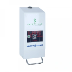 Safe and Care metal dispenser for soft bottles 2000 (1000) ml LB-31-139-RUS
