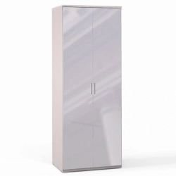 Rimini Ice FU1-01.CG, 2-door wardrobe with mirror (from the set of modular furniture Rimini Ice )