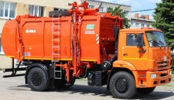 Garbage truck KO-440-8K, type KO-440-8K, base chassis: KAMAZ-53605-A5, KAMAZ-53605-5N, environmental class 5