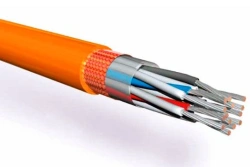 Installation cable, flame-retardant, with tinned copper multiple conductors KPMMPBlPGGng(A)-FRHF