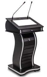 Interactive speaker's rostrum "Swan" from the "Kisel Kingdom" series