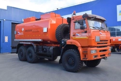 Fuel tanker (ATZ), UZST brand, type 6619-69 on KAMAZ 65225-54 chassis