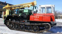 Special purpose tractor TSN-4-PBU (YaMZ-236 engine, double cab)