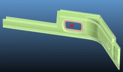 6282-401-5102005 SB Front catwalk trim for RMV podium