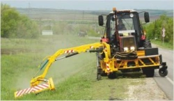 Manipulator attachment "Strizh-3" on front linkage