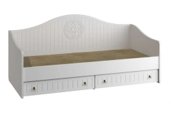 Wooden beds for children, models: Bed with drawers "Vlada" VL-9