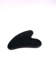 Massage scraper "Heart" (jade)