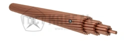 Non-insulated wire with round copper stranded conductor without sheath (M)
