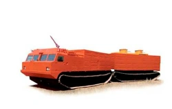 Double-linked crawler snowmobile transporter DT-30PO