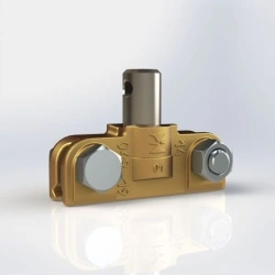 Fixing clamp with pin KS-049-19