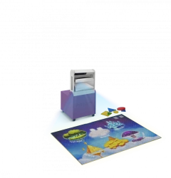 Interactive mobile floor "Magium"