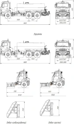 Autogoudronator AG-6520-E5 on the basis of chassis KAMAZ-6520-V5