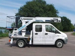 AGP-14R GAZ-A22R23 14M 200/250KG 8.4M auto hydraulic hoist AGP-14R GAZ-A22R23 14M 200/250KG 8.4M
