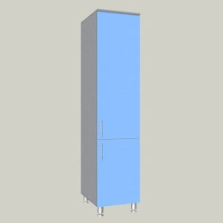 Two-door general-purpose cupboard, model MSHU-9