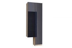Cologne LD.674020.000 Cabinet with display cabinet (Oak Gold/Antracite )