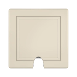 CADUCEUS ALING PRESTIGE Concealed wiring terminal box with cable outlet complete, up to 5?2, 5 mm2, 440V~, beige