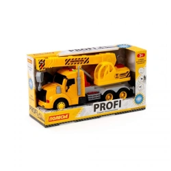 "Pro", inertia crane car (with light and sound) (yellow) (in box), article 86600