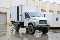 Truck with diesel engine mod. 47951F-2 on base vehicle GAZ-S41A23, S42A43 (without CMU)