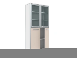 Cabinet for laboratory utensils SHL 1-1 from the set of furniture for clinical diagnostic laboratories according to TU 9452-013-