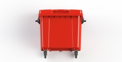 Mobile waste bin 1100l Art.29.C19 (20.807.1.40.PE; 21.056.40.PE)