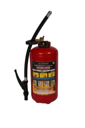 Portable powder fire extinguisher with gas generating device OP-5(d)-AVCE-01