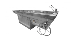 TANARTIS® autopsy table, with accessories "Titan Premium"