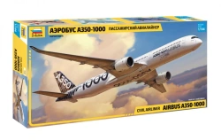 Assembled model "Passenger airliner Airbus A-350-1000"