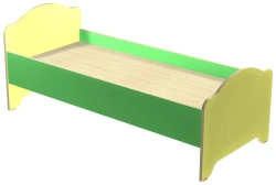 Children's wooden single-drawer single bed Art. no. 11798
