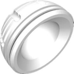 STM cemented acetabular component, full profile, diameter 32 mm, size 60
