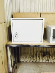 Hinged telecoms cupboard: height from 4U to 48U, width from 300mm to 1900mm, depth from 200mm to 1500mm