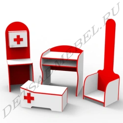 6.27 Doctor play corner (4 items)