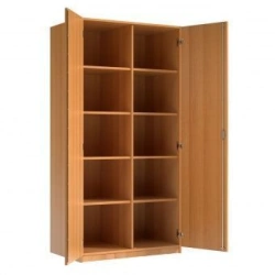 Wooden cabinet for archival documents of "Edelwood" trade mark