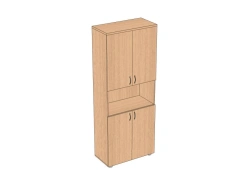 Document cabinet tall, wide 800*405*2025 mm ApShDN-8