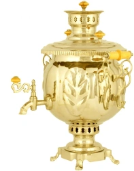 Samovar roaster 4,5 litres Char brass