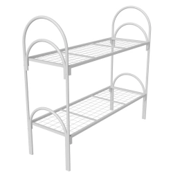 2-tier bed, 51 pipe, 190x80, "STANDARD PLUS" grid 100x50, 2 reinforcements