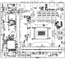 PC motherboard Rikor MSK MA05 KDBA.469555.055.055