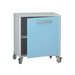 Rolling medical cabinet according to TU 32.50.30-008-69573749-2021, article number DM-3-107-05.?2.?3