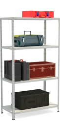 Metal shelf reinforced shelving unit model STF Shelf 1054-1.8