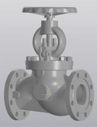 Shut-off valves of carbon, alloyed and stainless steel, types STK-VZS.