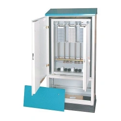 Cabinets distributive outdoor double series SHRUD for placing copper and optical switching.