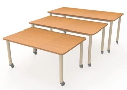 Set of tables on metal frame ''Matryoshka''/ SD35