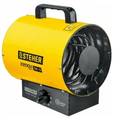 Electric fan heater, "STEHER" trade mark, model SE-3